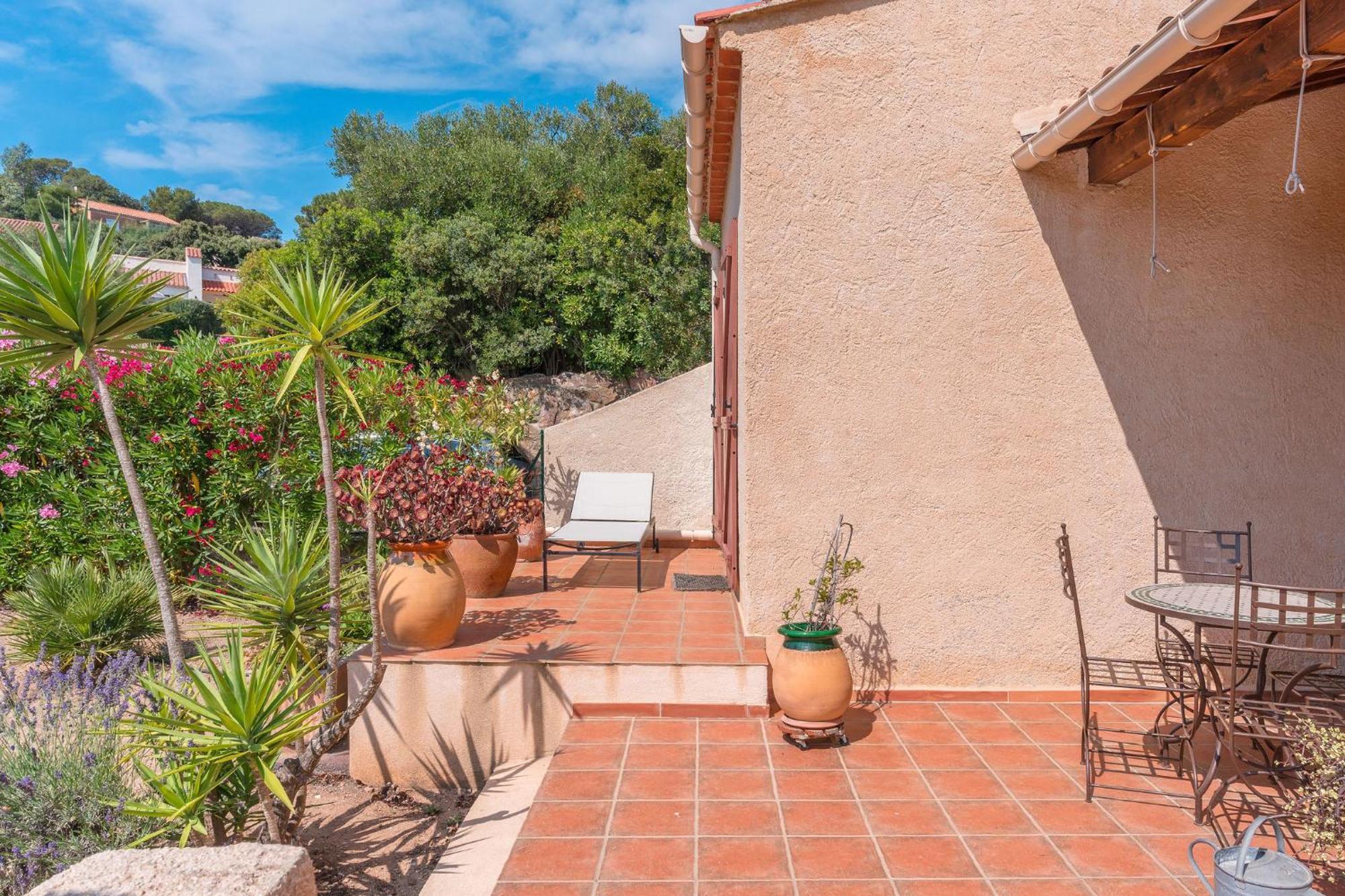 Villa Vue Mer Presqu'Ile De Giens Avec Piscine Hyeres Bagian luar foto